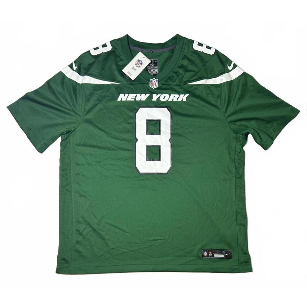 Nike NFL New York Jets #8 Rodgers Green Football Jersey XL